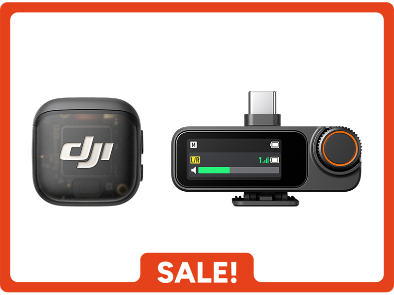 DJI Mic 3 Single Microphone Kit